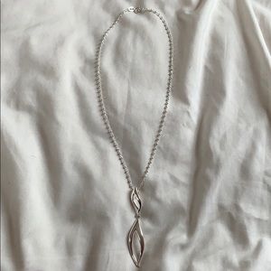 Silver Metal Fashion Necklace